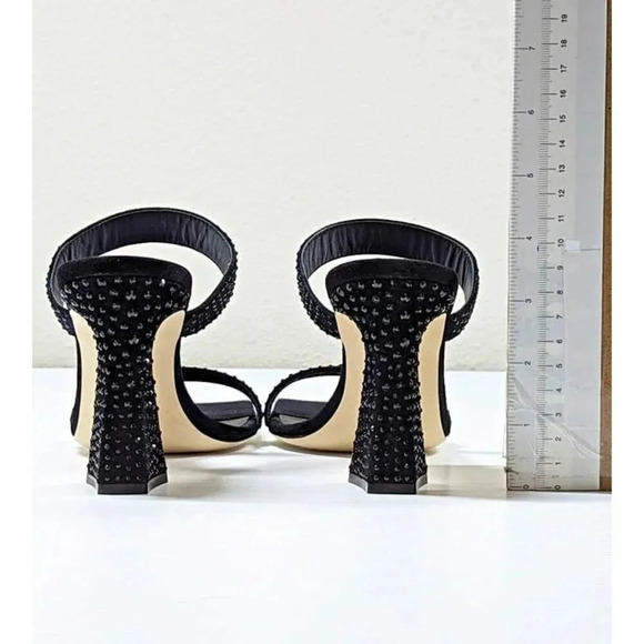 Giuseppe Zanotti Women's Vanilla Crystal Embellished Sandals Size 38 (MSRP $850) - Picture 8 of 12